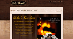 Desktop Screenshot of dellaschocolates.com